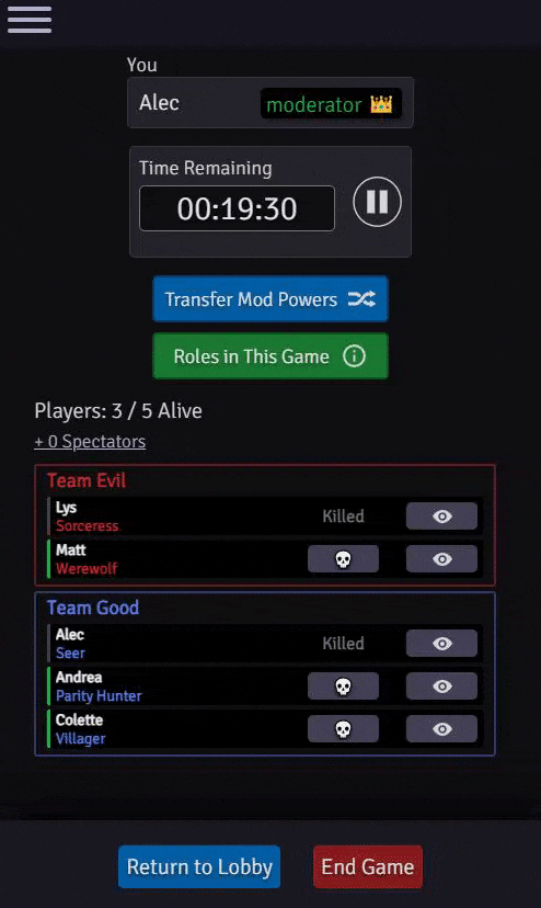 transferring your moderator powers